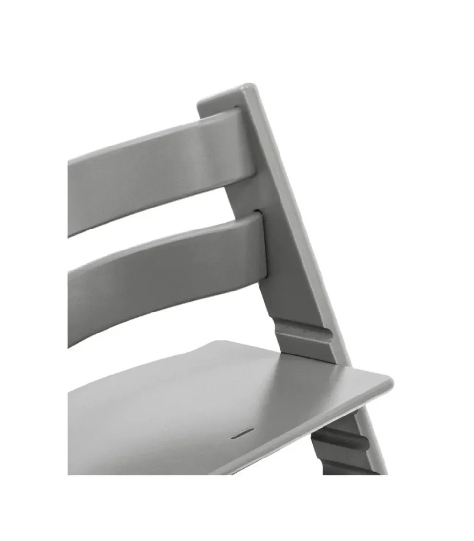 Højstol inkl. babysæt - storm grå