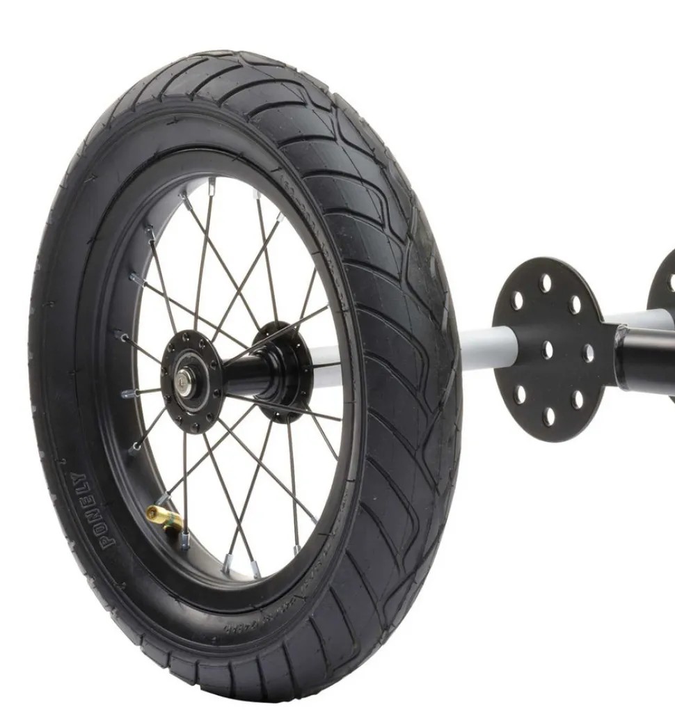 Hjulsæt - fra to til tre hjul, Sort