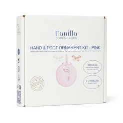 Hånd og fodaftryk - Ler - Ophæng - Pink