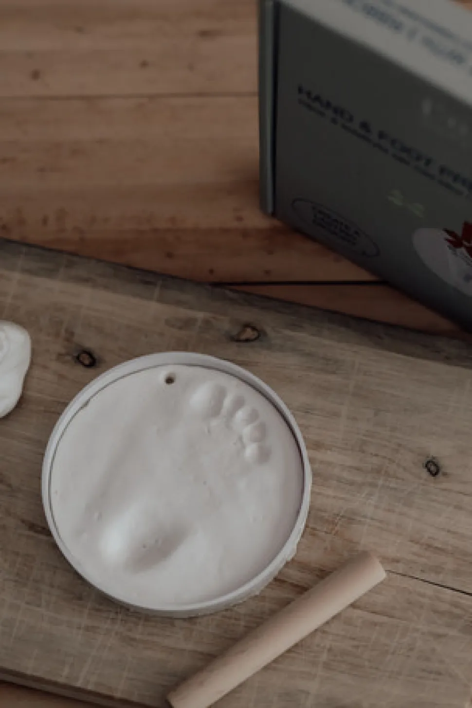 Hånd og fodaftryk - Ler - Ophæng