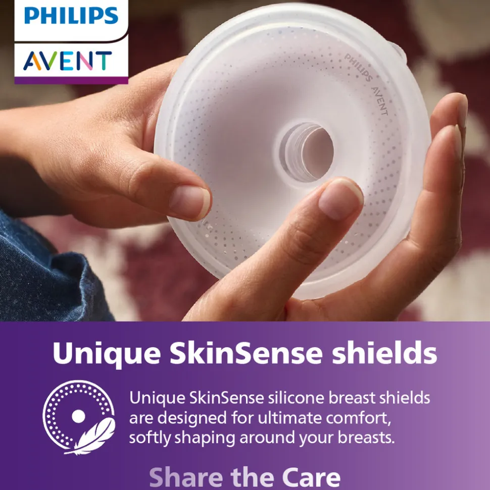 Håndfri dobbelt elektrisk brystpumpe