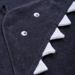 Håndklæde med hætte - Odyssey Gray - 83*83 cm