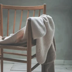 Håndklæde med hætte, Vanilla Ice, 100x100cm