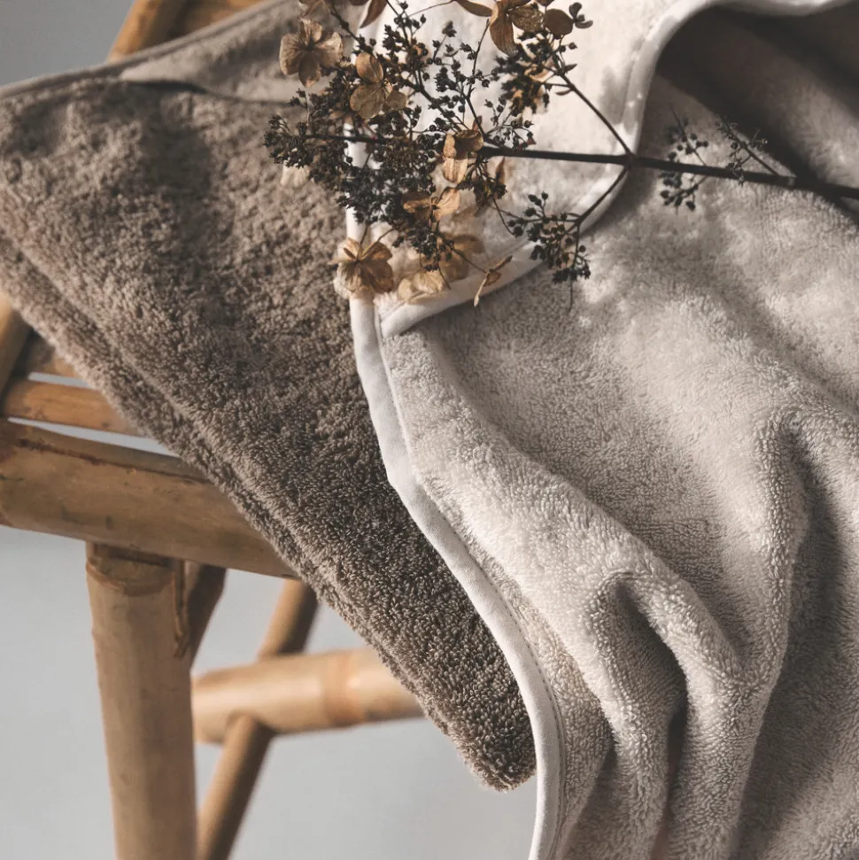 Håndklæde med hætte, Vanilla Ice, 70x70cm