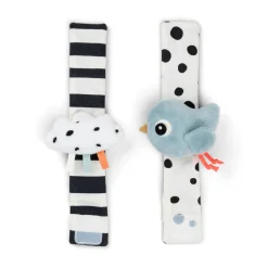 Håndledsranglesæt 2 stk. Happy clouds Blå