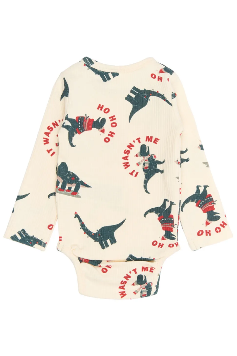 Holiday Rib Body Langærmet - GARDENIAD