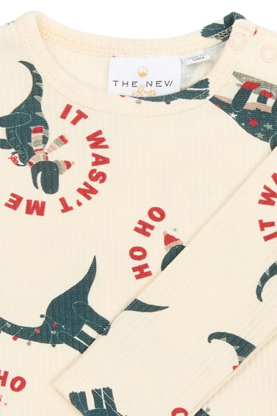 Holiday Rib Body Langærmet - GARDENIAD