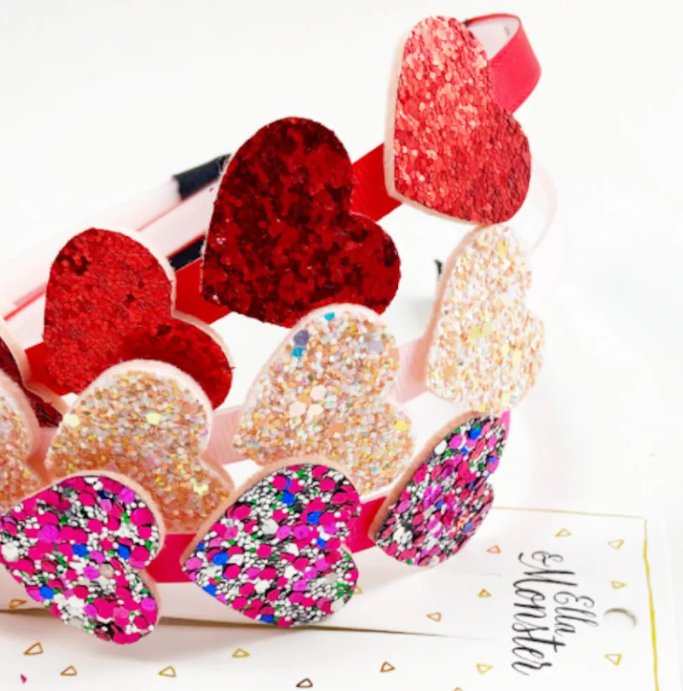 Hårbånd Sugar Heart 3 Colors