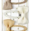 Hårclips Beige Bow