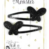 Hårclips Black Butterfly