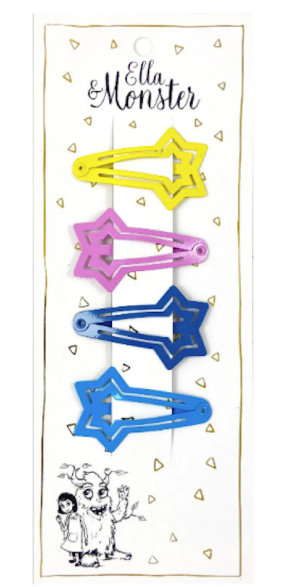 Hårclips Four Star Four