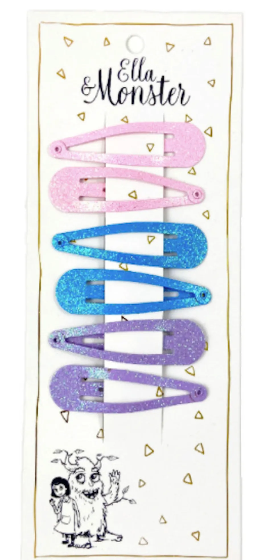 Hårclips Glitter Clip One