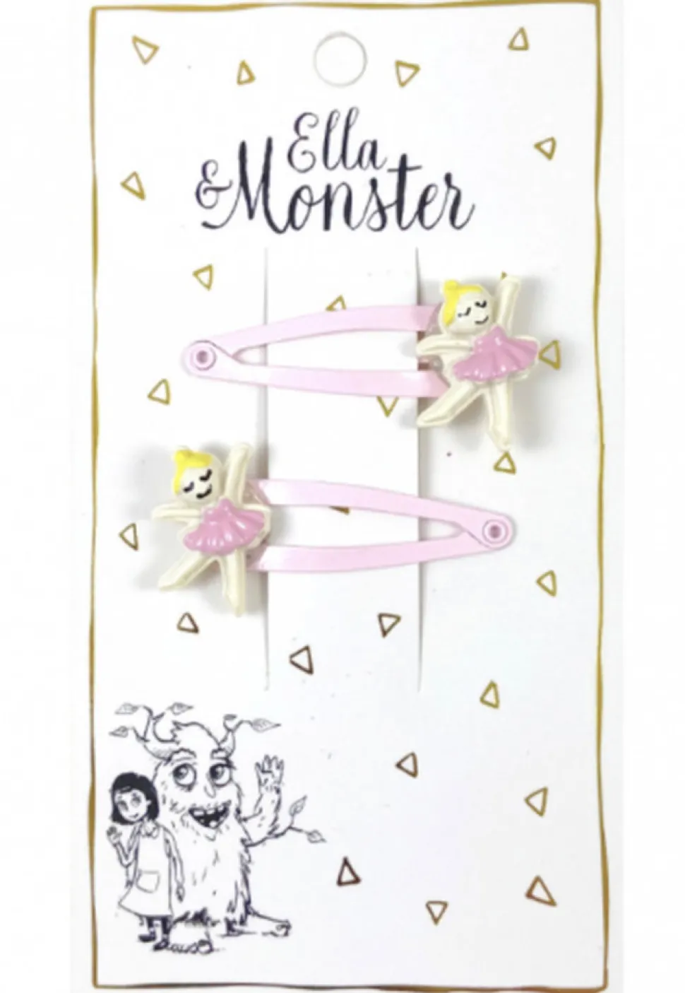 Hårclips Pink Dancer