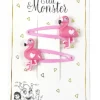 Hårclips Pink Flamingo