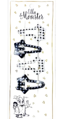 Hårclips Star Combi