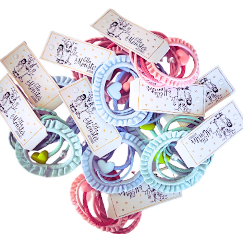 Hårelastik Colorful Super Set