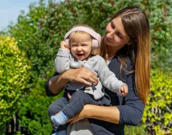 Høreværn til baby - lyserød