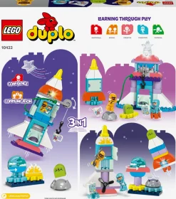 3-i-1-eventyr med rumfærge 10422 LEGO® DUPLO®