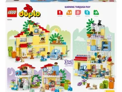 3-i-1-familiehus 10994 LEGO® DUPLO®