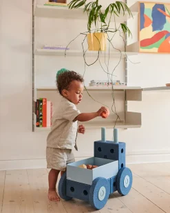 3-in-1 Baby Walker Deep Blue /Sky Blue