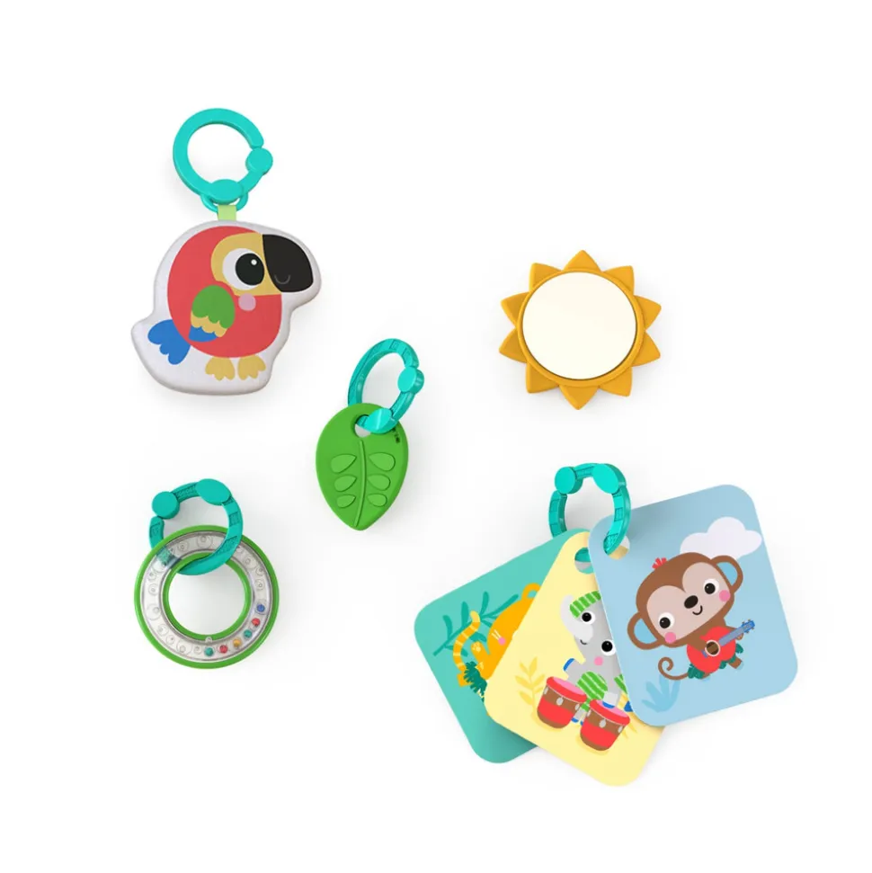 4-in-1 Groovin Kicks aktivitets-gym,klaver & tromme