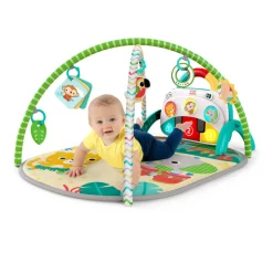 4-in-1 Groovin Kicks aktivitets-gym,klaver & tromme