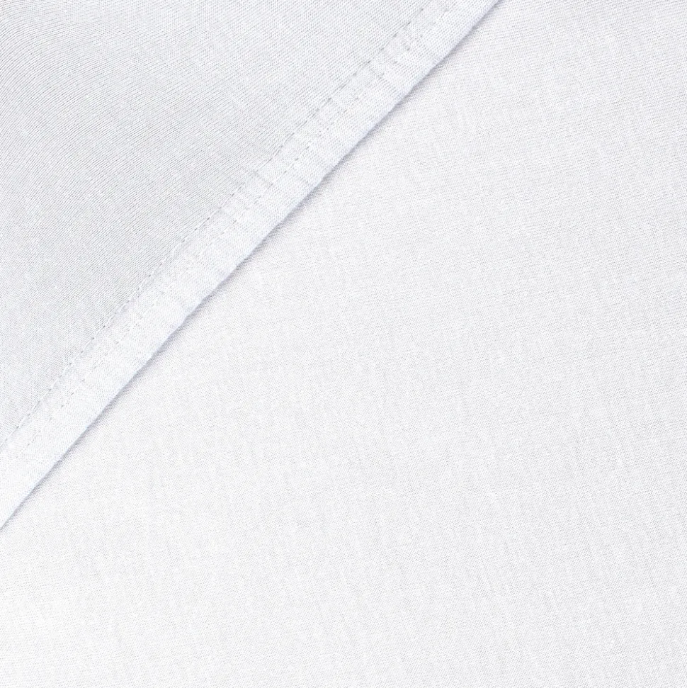 Jersey lagen, deluxe 2 stk. til Side by side seng Boxspring - hvid