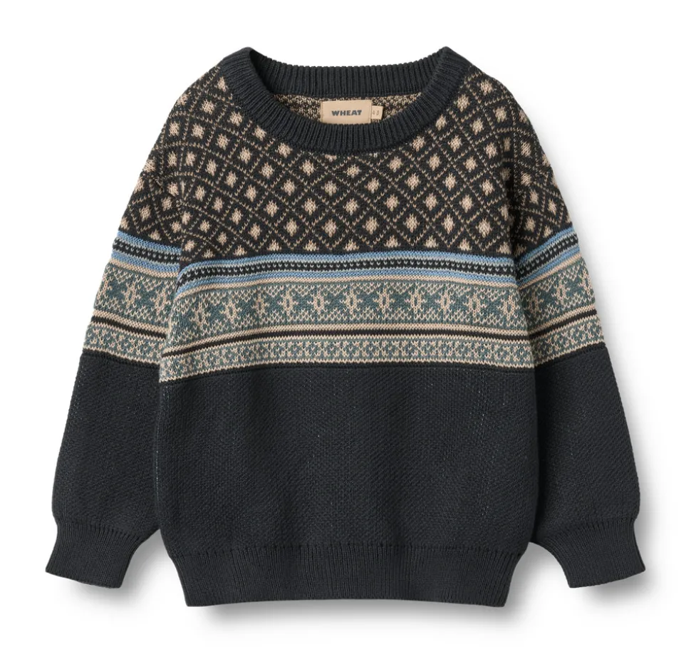 Julius Jacquard Pullover - 1432