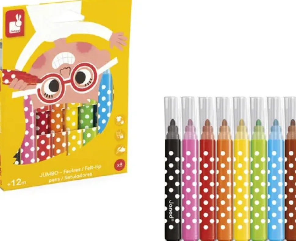 Jumbo Felt-Tip Pens
