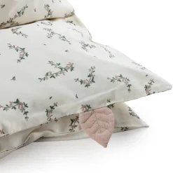 Junior sengetøj, powder blossom, beige 140x100