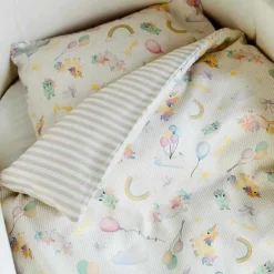 Junior sengetøj, Unicorn Rose/Beige 100x140 cm