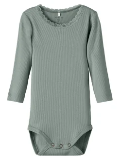 Kab langærmet boby - Slate gray