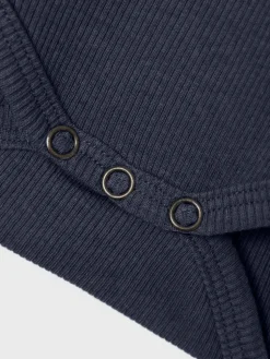 Kab langærmet body NOOS - dark sapphire