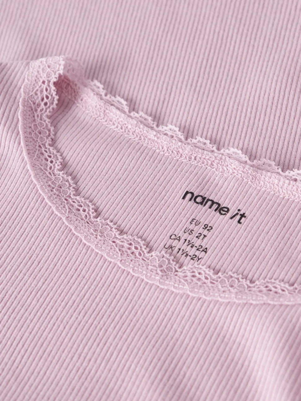 Kab langærmet top - Fragrant Lilac