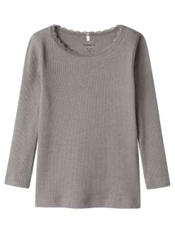 Kab langærmet top - Satellite