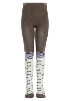 Kanin strømpebukser - Denver Melange