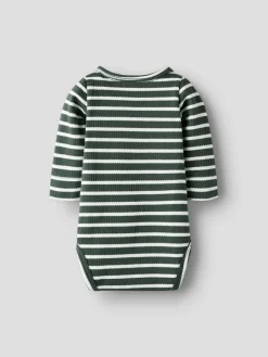 Kans Langærmet Wrap Body - Deep Forest