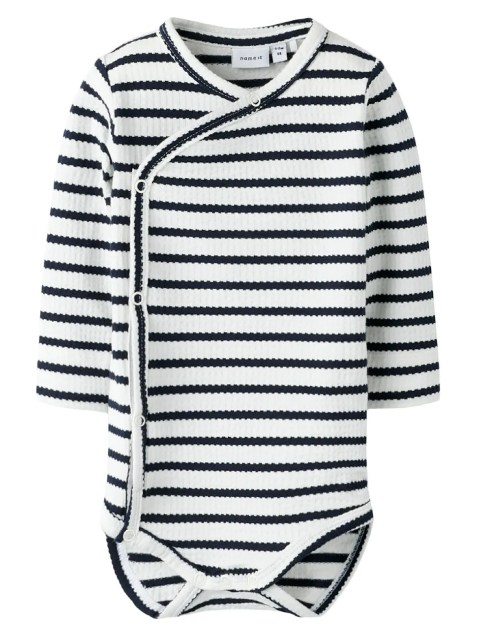 Kattie Langærmet Wrap Body - Cloud Dancer