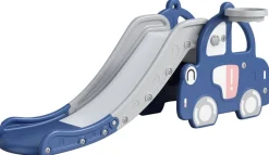 Kids Zone bil med rutsjebane og basket