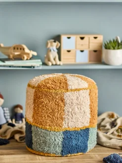 Kio Puf, Blå, Bomuld