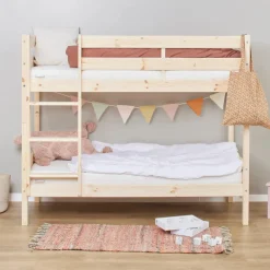 Køjeseng inkl. bund, Eco comfort 90x200 cm. - Natur