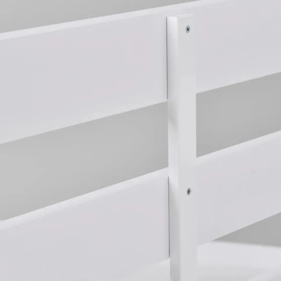 Køjeseng inkl. bund, Eco comfort 70x160 cm. - Hvid