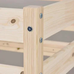 Køjeseng inkl. bund, Eco comfort 70x160 cm. - Natur