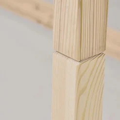 Køjeseng inkl. bund, Eco comfort 70x160 cm. - Natur