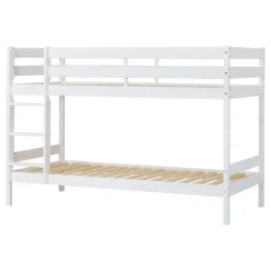 Køjeseng inkl. bund, Eco comfort 90x200 cm. - Hvid