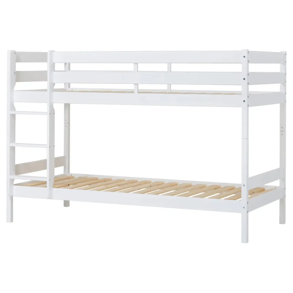 Køjeseng inkl. bund, Eco comfort 90x200 cm. - Hvid