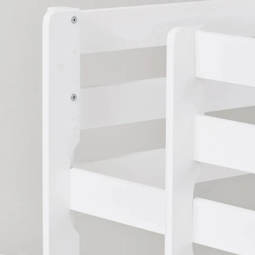 Køjeseng inkl. bund, Eco comfort 90x200 cm. - Hvid