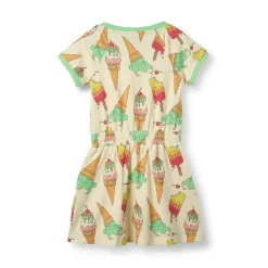 Kjole kortærmet - Marsmallow