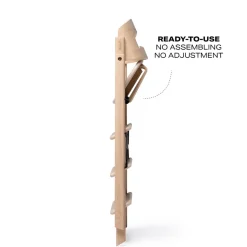 Klapp højstol foldbar - eg natur