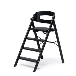 Klapp højstol foldbar - eg sort